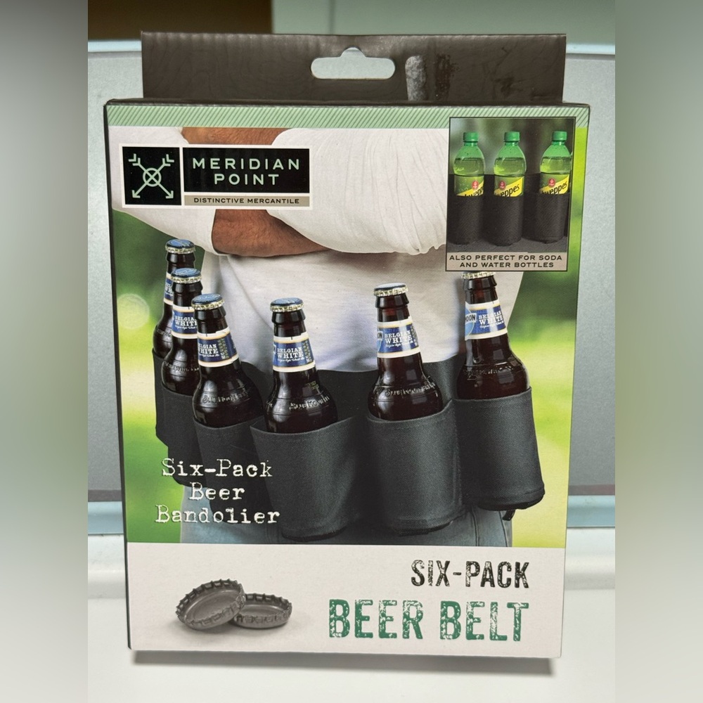 Meridian Point Six-Pack Beer Belt / STILL IN ORIGINAL BOX BRAND NEW! ⭐️